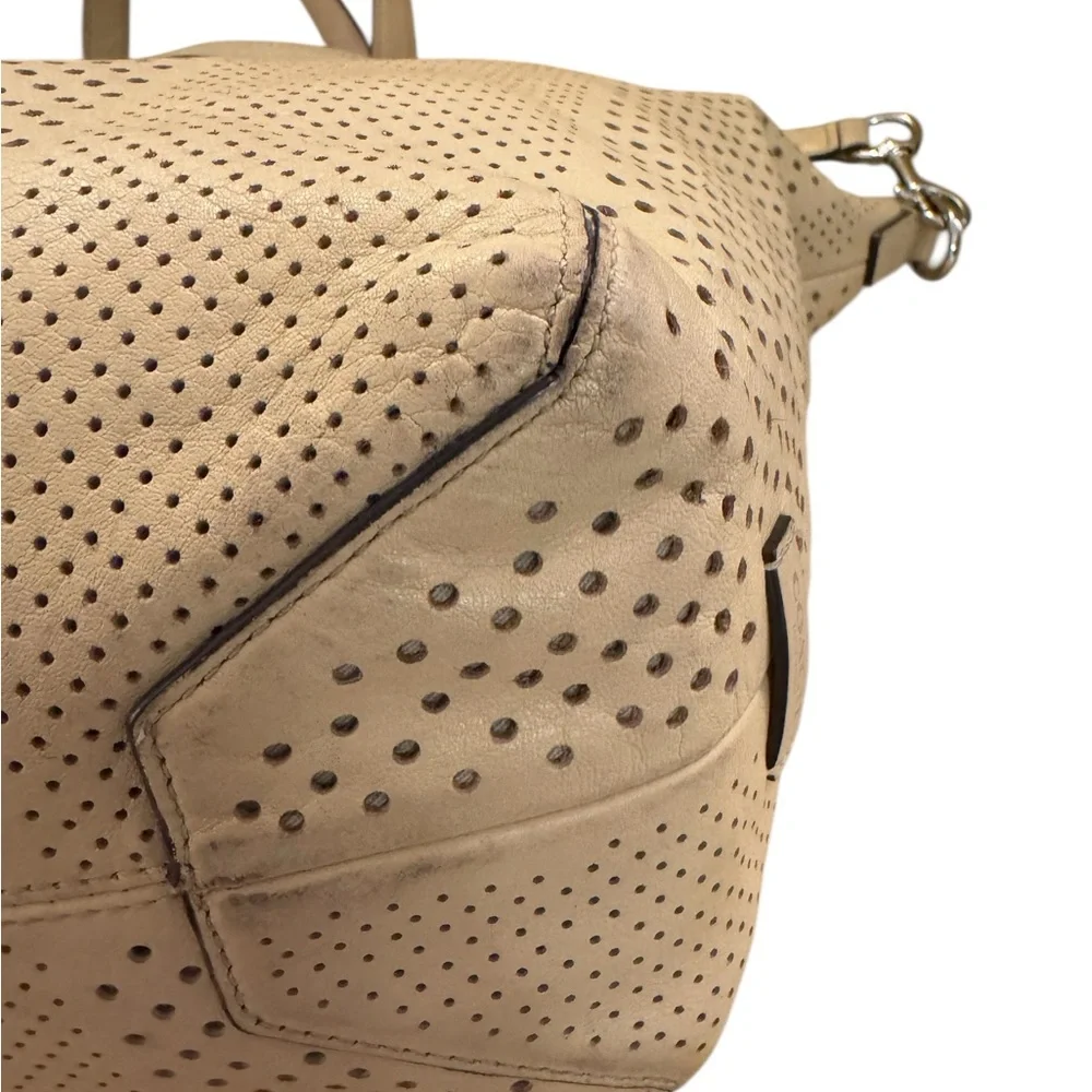 Coach Bleecker Cooper Perforated Leather Satchel 2013